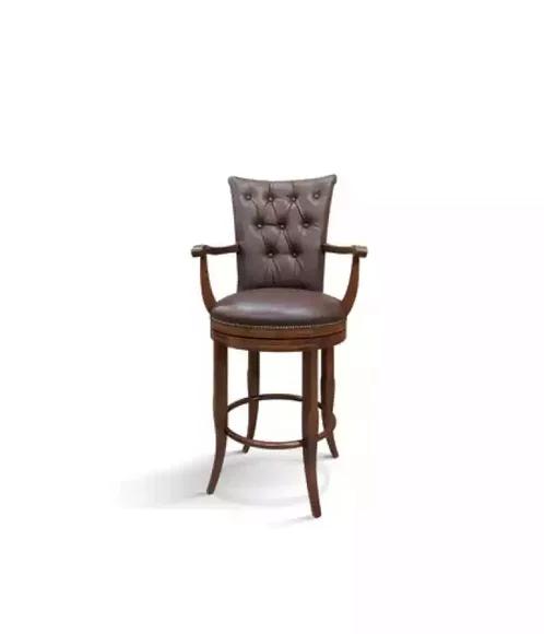 Bar Stool Chairs Chair Designer Wooden Chair Dining Chair Stool Brown