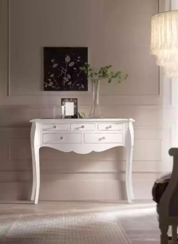 Wooden Console Table Console Tables Makeup Table White