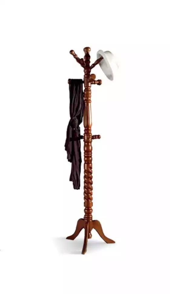 Coat Hanger Stand Wood Clothes Rack Classic Designer Stand