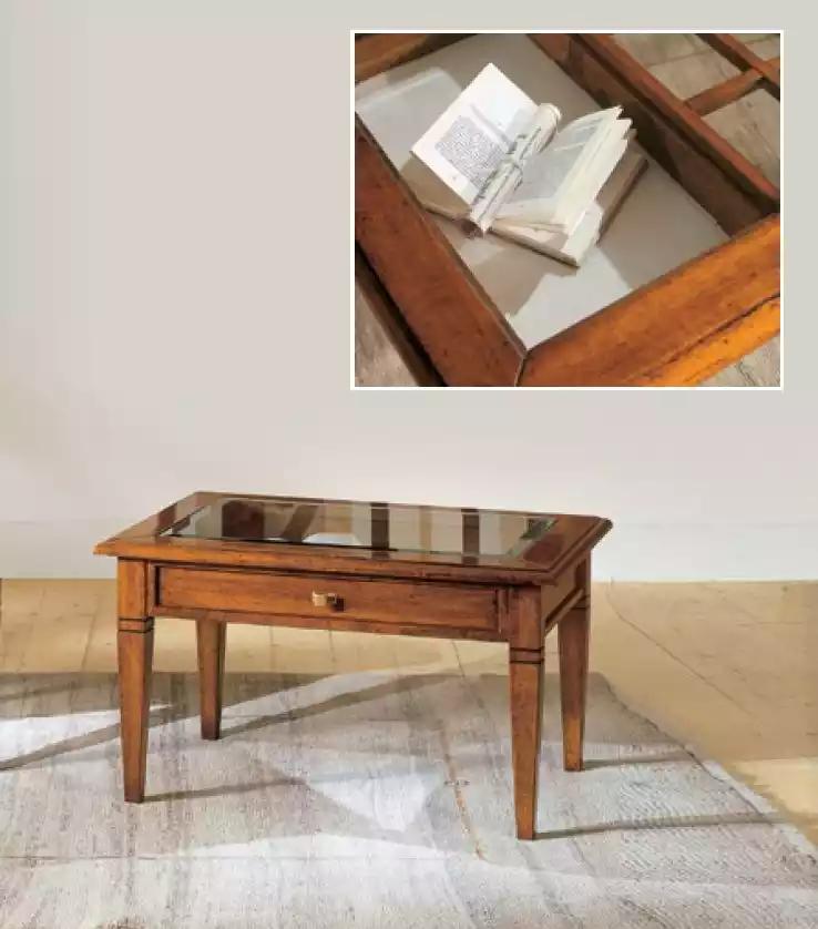 Luxury Coffee Table Wood Furniture Classic Table Side Table