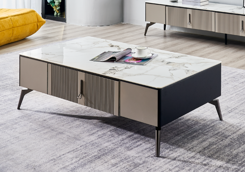 Couchtisch Wohnzimmer Design Möbel Tisch Luxus Beistelltisch Holz Modern11
