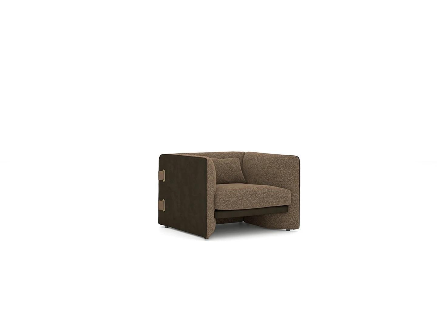 Modern design upholstered furniture armchair luxury living room upholstery textile furnishings