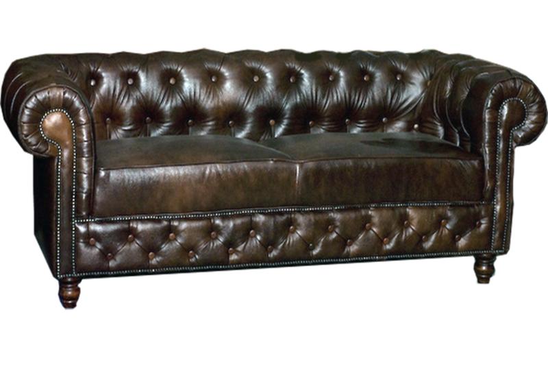 Chesterfield Sofa Set 3+2+1 Seaters Brown Classic Faux Leather Comfortable Rustic Style Couches New