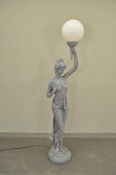 XXL Design Floor Lamp Stand Lamp Sculpture Figure Statue 153cm