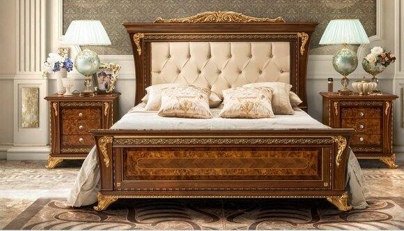 Bed design 2x bedside table 3 piece bedroom set furniture classic luxury beds new