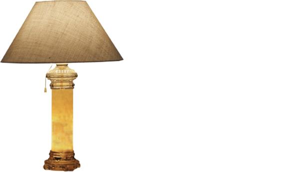 Classic style decorative table lamp made of acrylic material, 66cm high