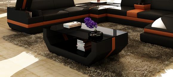 Luxury Coffee Tables Polser Leather Designer Living Room Side Table Tables