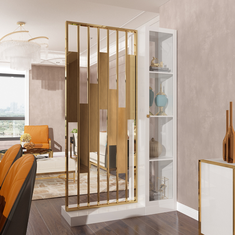 Metal Shelf Divider Designer Luxury Shelves Furniture Style Cabinet Metal Wall New