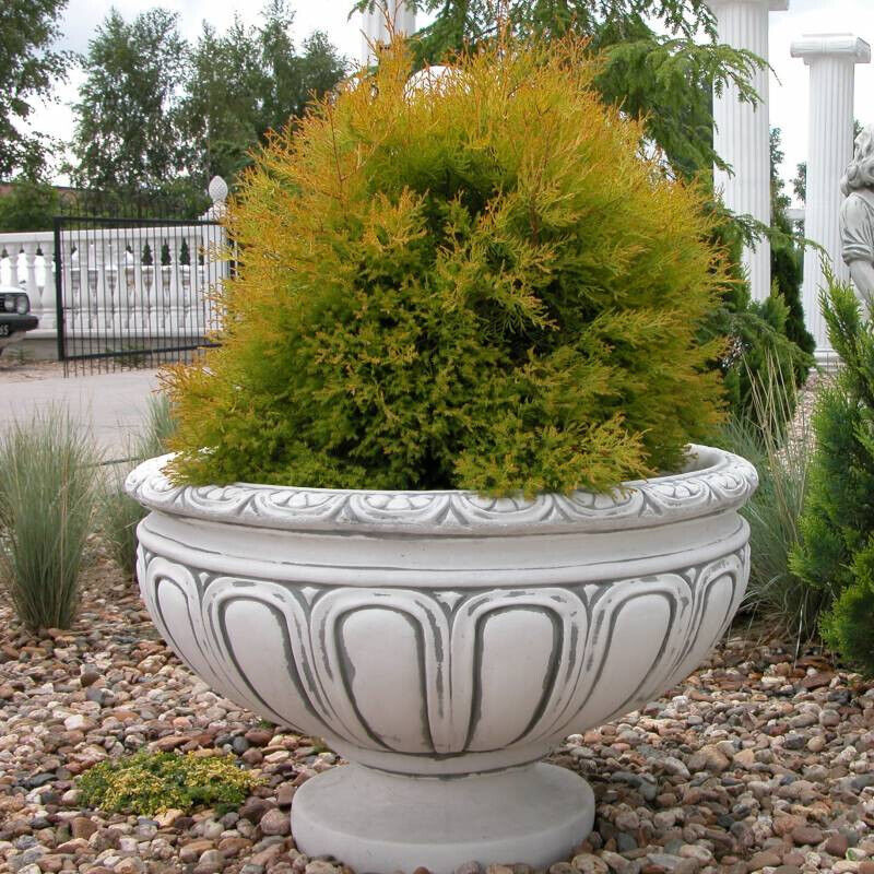 Stone flower pot Roman pot planter flower box bucket flower pot 2042