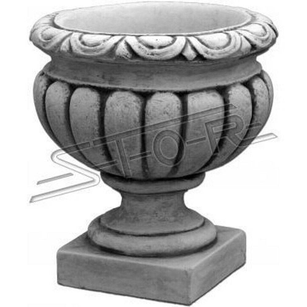 Solid planter flower box plant trough flower pot made of cast stone 2009