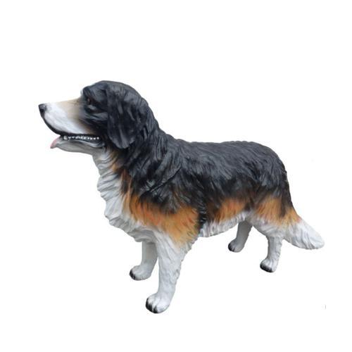 Decorative garden sculpture of english springer spaniel dog figurine 75x112cm sizes