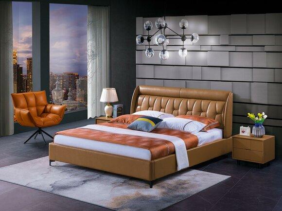 Design bedroom bed luxury beds wood double marriage upholstered furniture 180x200cm