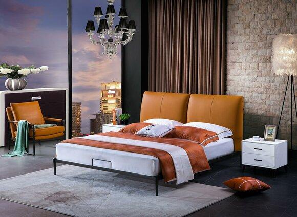 Classic double bed marriage bed design luxury beds modern style new 180x200cm