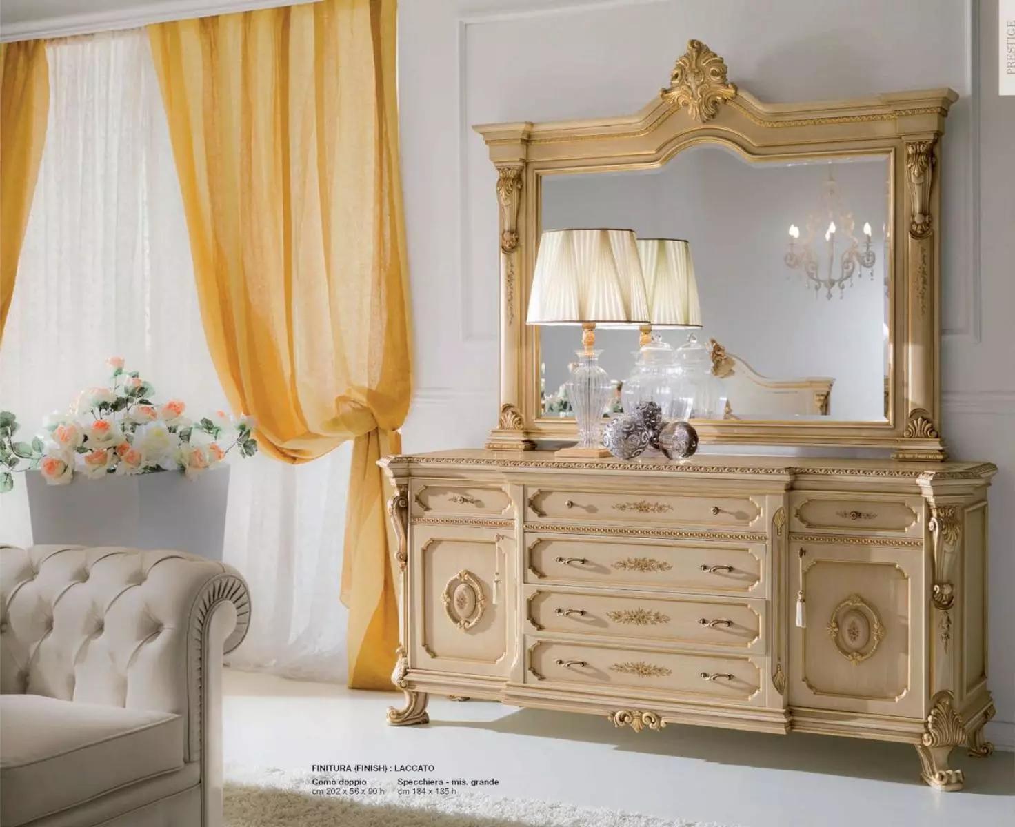 Dresser Mirror Dressing Table Dressing Table Beige Set Bedroom