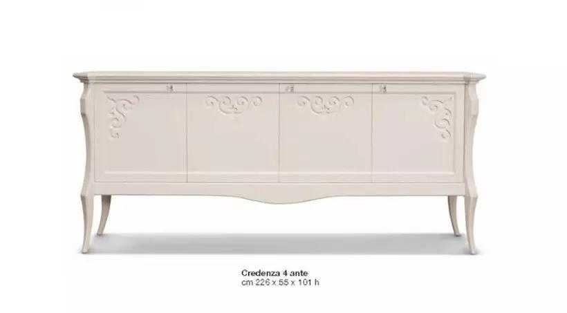 Luxury sideboard dresser cabinets chests of drawers living room white