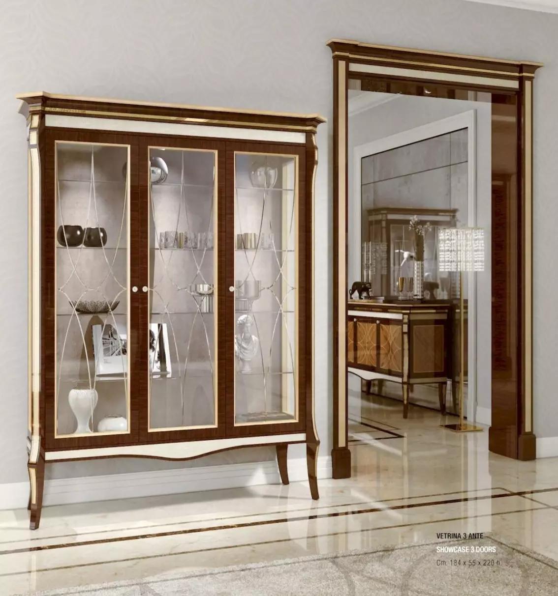 Display Cabinet With Doors Cabinets Display Cabinet Living Room Brown