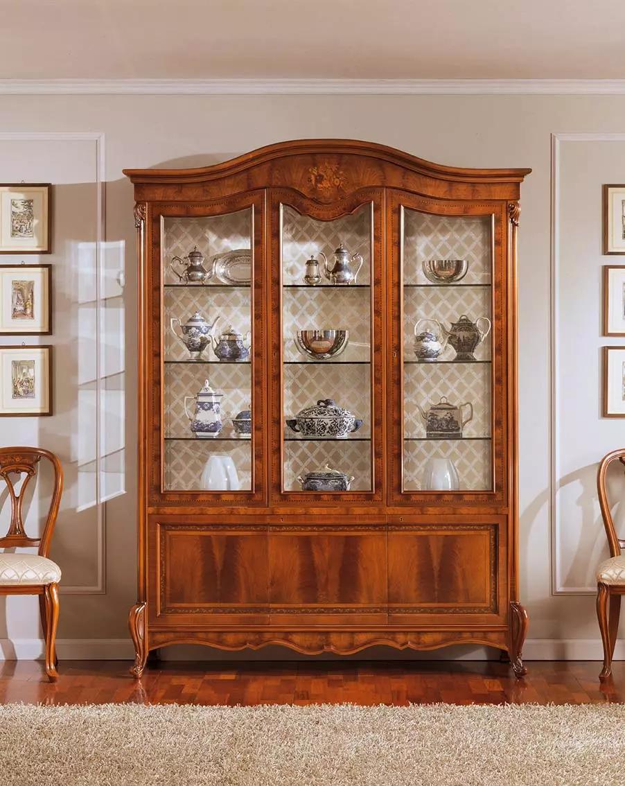 Luxury showcase cabinets showcases brown cabinet living room wood