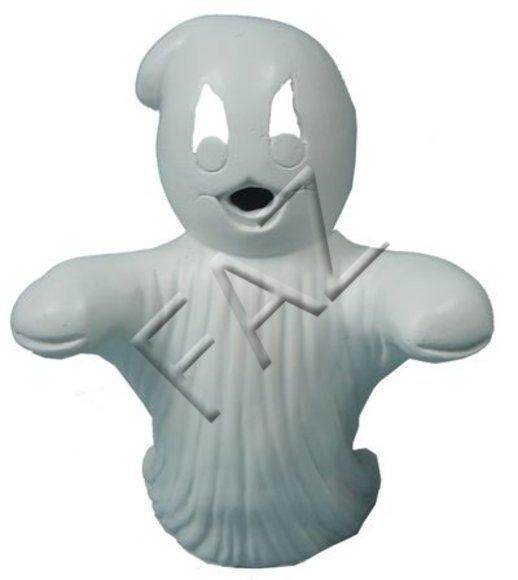 Decor halloween figure of a white cartoon ghost 39cm