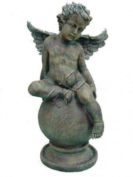 Angel figure statue sculpture figures sculptures decoration decoration 62cm garden new