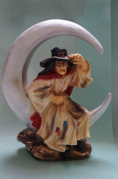 Design witch figure statue sculpture figures sculptures decoration decoration B391 New