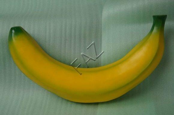 Banana decorative an original colored sculpture 80cm XXL B409