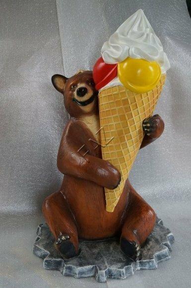 XXL ice cream parlor advertising stand figure for garden/shop decoration