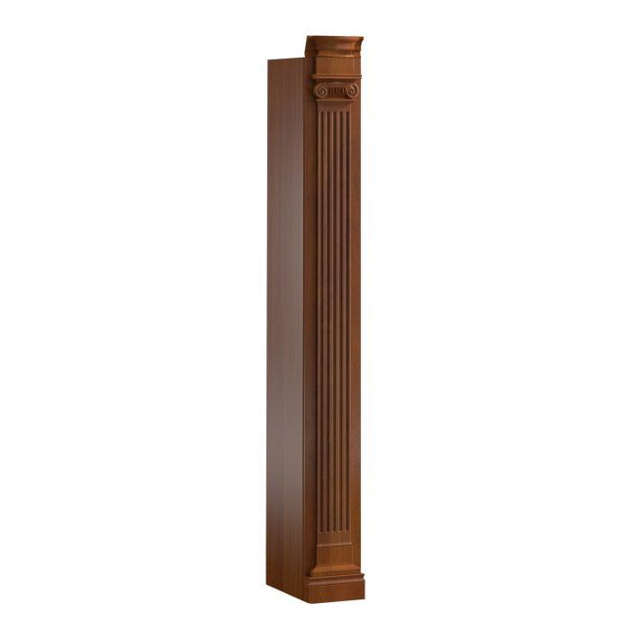 Classic column end element for closet wall unit L, R - Model BA - 20