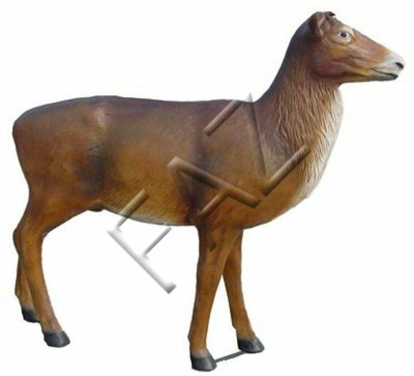 Garden decorative figurine designed as four ungulates forest animal figure 170x190cm