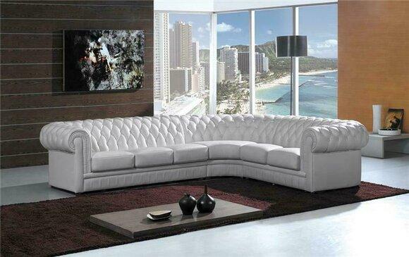 Leather sofa corner sofa couch Chesterfield upholstery corner set sofa couches sofas new