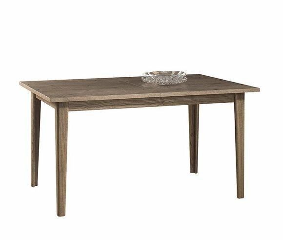 Dining room classic style rectangular real wooden table 150 x 90cm model - CM-S2