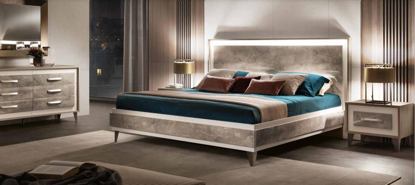 Bed Upholstery Design Luxury Double Hotel Beds Marriage Sleeping Room arredoclassic