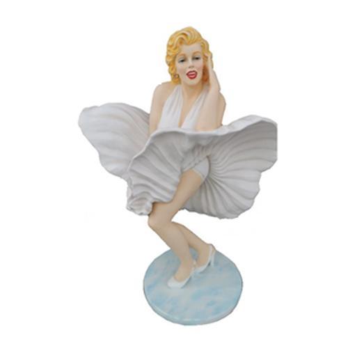 Decorative sculpture designed as Marilyn Monroe 60\'s figure 165 cm height