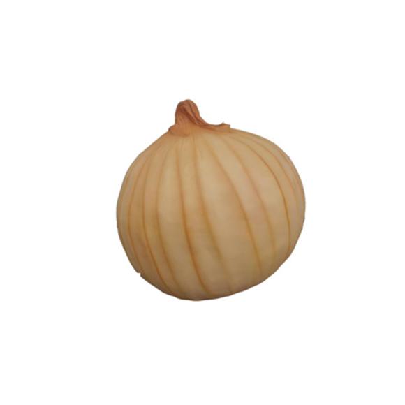 Decorative figure designed as an original colored onion 46cm