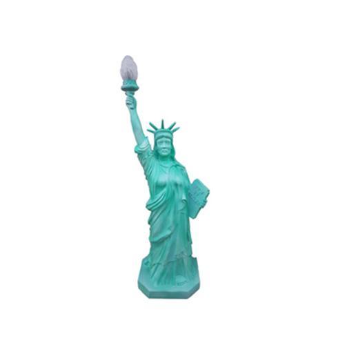 Decorative sculpture designed as statue of liberty figure 120cm height