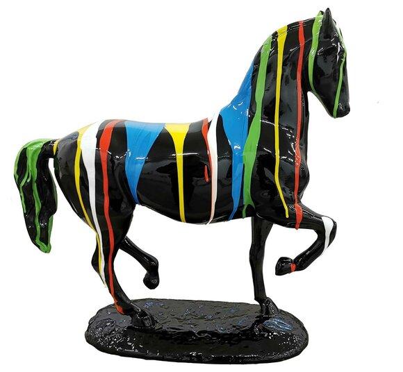 Designer Abstract Figure Modern Figures Decoration Horses on a Stand new