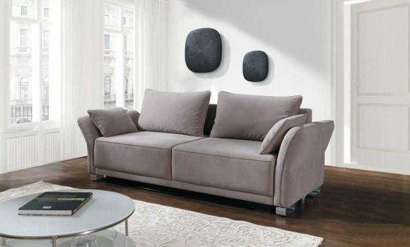 3 Seat Sofa Couch Textile Upholstery Fabric Set Sofa Bed New