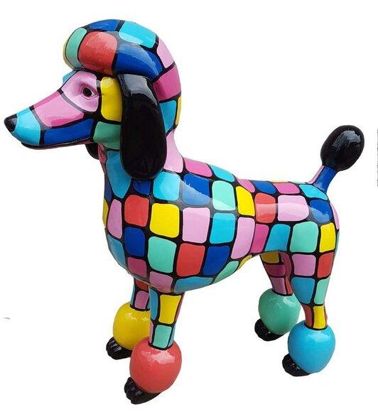 Designer Figure Statue Modern Figures Decoration Poodle Garden Sculptures Garden