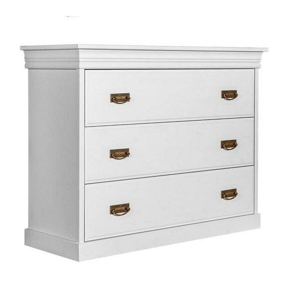 Chest of drawers sideboards 3 drawers tall cabinet cabinet new wood