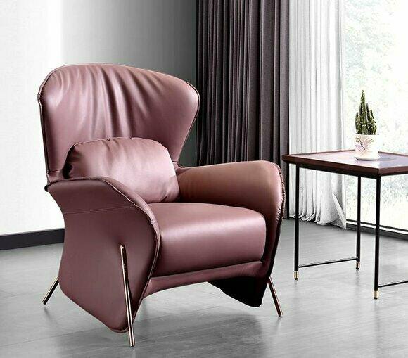 Armchair Design Couch Sofa Relax Leather Lounge Club Upholstery Seater Luxury Leather