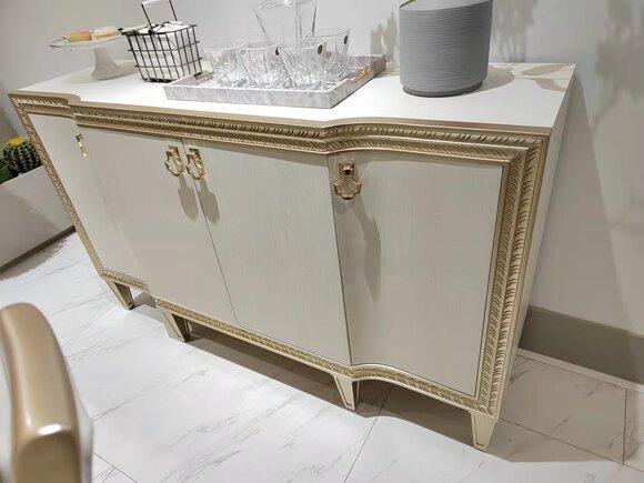 Chests of Drawers Luxury Cabinets Side Low Board Precious Wood Design Console Cabinet Chest of Drawers