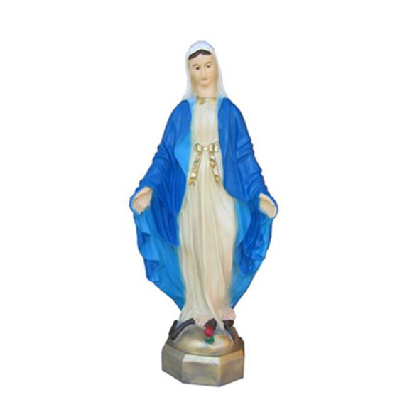 Decorative sculpture designed as a holy mother mary figurine 110cm