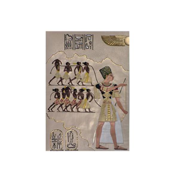 Decorative wall picture with an ancient egyptian hieroglyphs 72x50cm O4