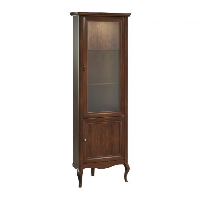 Classic style wooden showcase italian furniture prato collection PR-W-N model