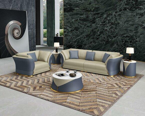 Sofa Set 4+1 Seater Couch Upholstery Set Furniture Italian Design Sofa