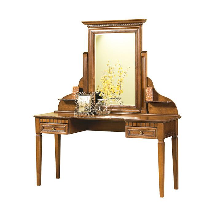 Classic country style wooden vanity mirror model - Rsz