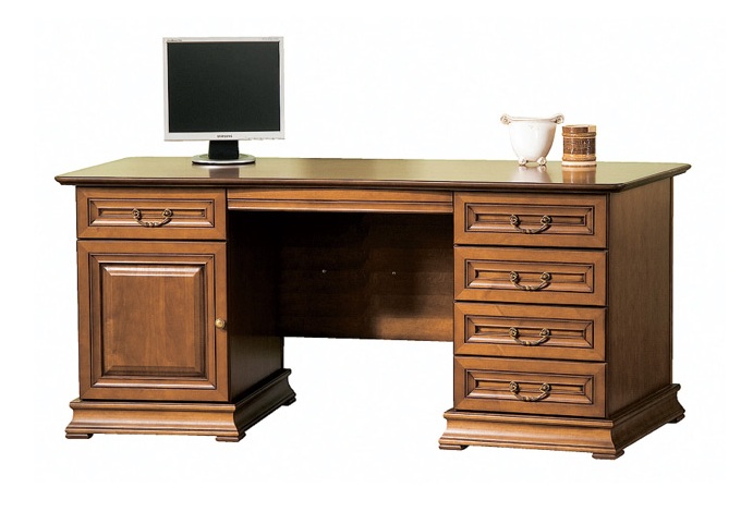 Classic desk office furniture table office boss desks real wood - SE-S