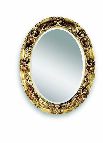 Modern large real wood frame mirror wall mirror hanging mirror luxury furniture