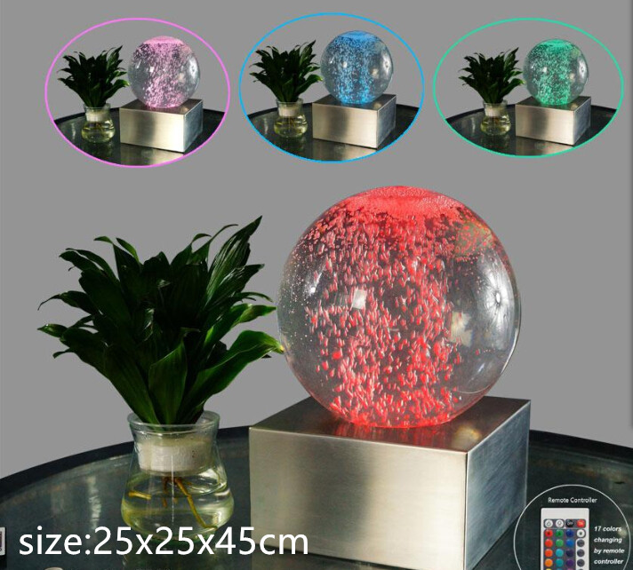 LED water ball lighting fountain LED lighting water feature light ball new