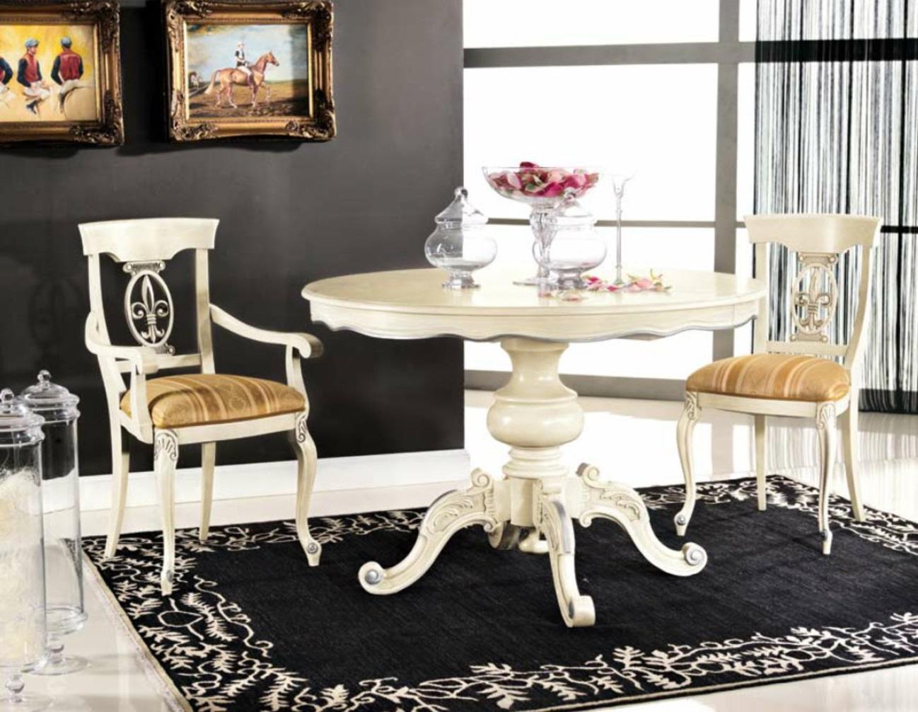 Furniture dining set table 2 chairs dining table set 3 pieces dining room classic furniture