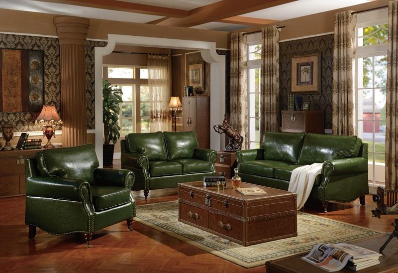 Design Chesterfield sofa set 3 + 2 + 1 couch leather couch upholstery sofas new